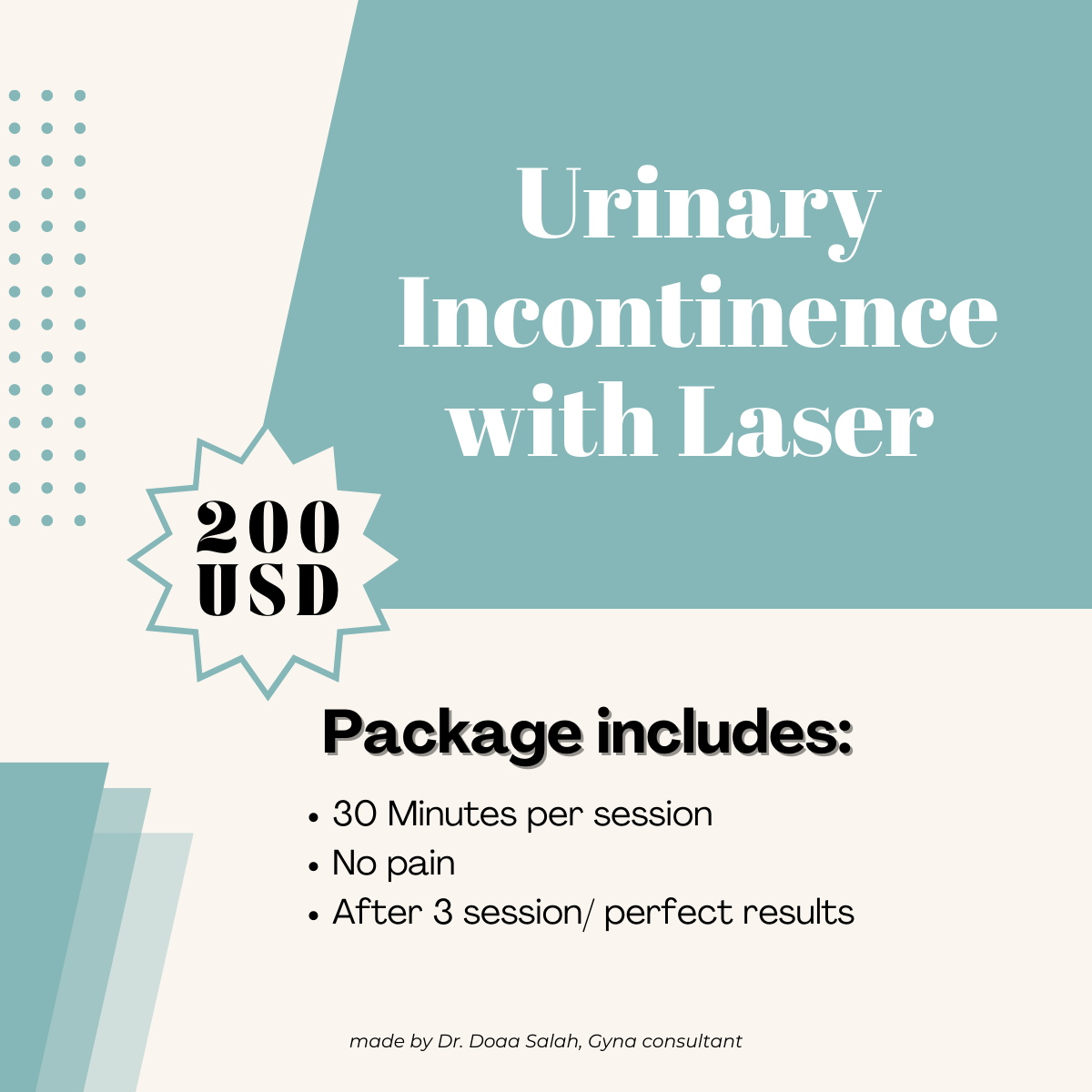 Urinary Incontinence (Laser)