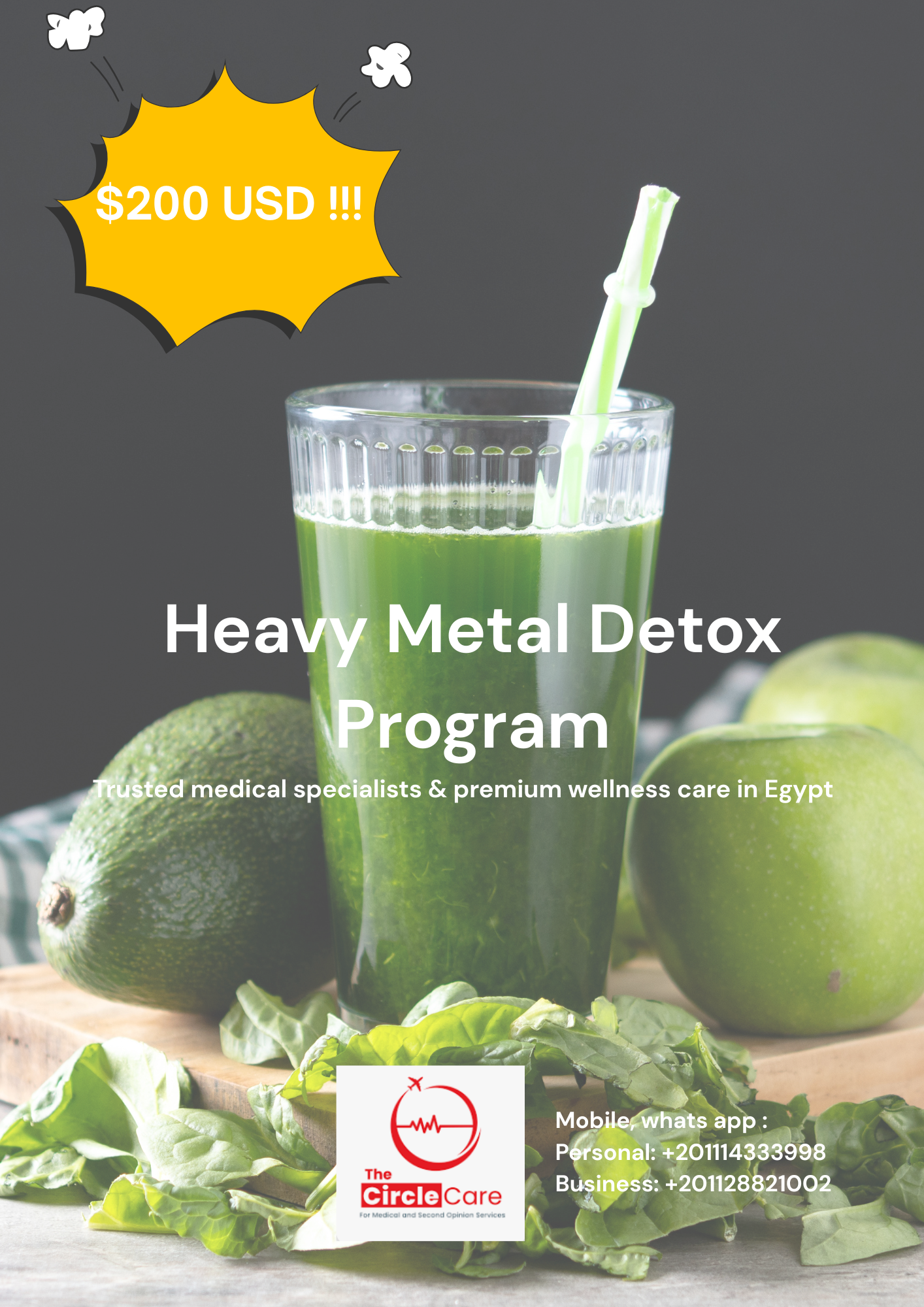 Heavy Metal Detox in Egypt – Restore Balance, Energy & Wellness Naturally