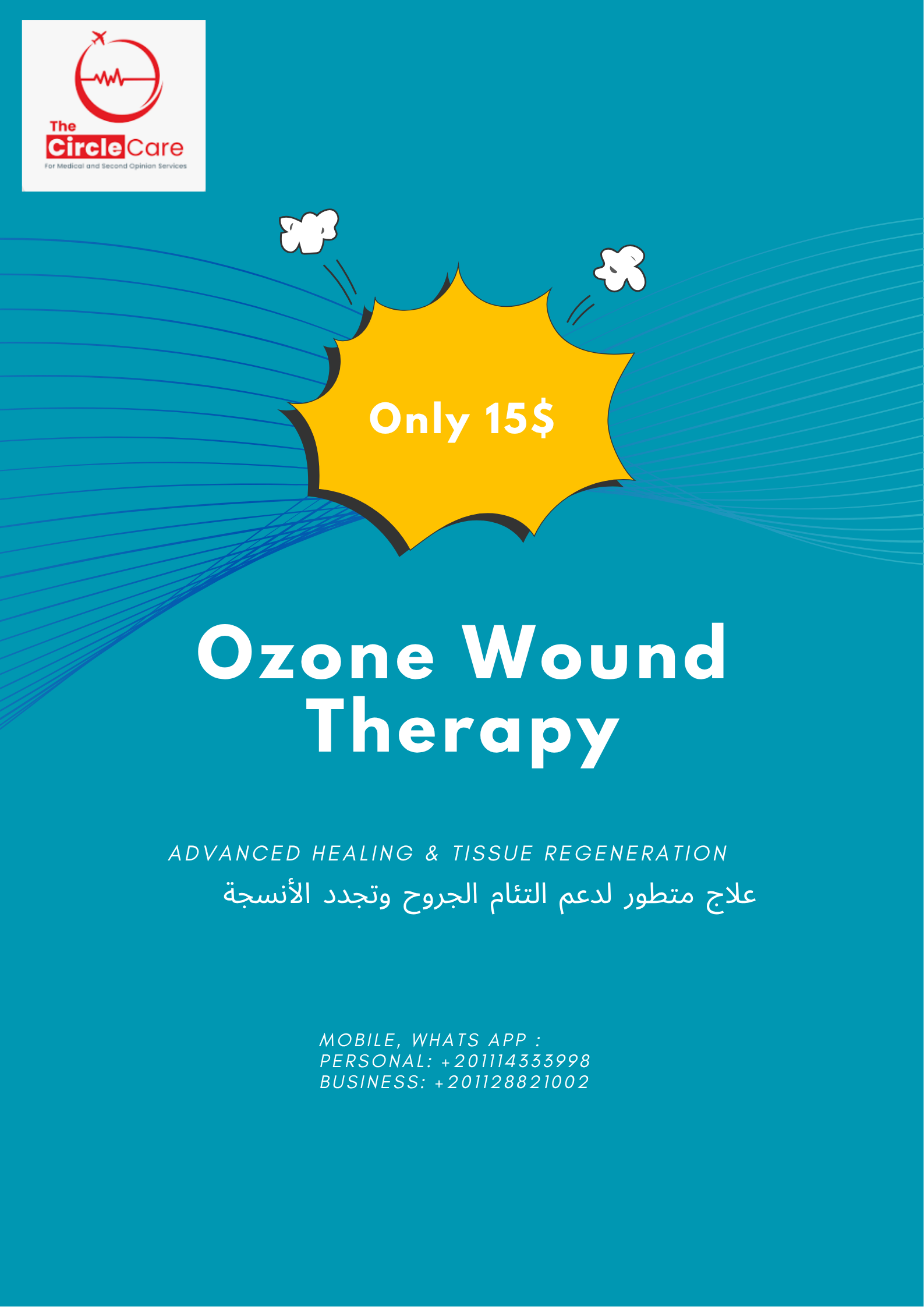Heal Faster with Ozone Wound Therapy – Advanced Healing from Just $15