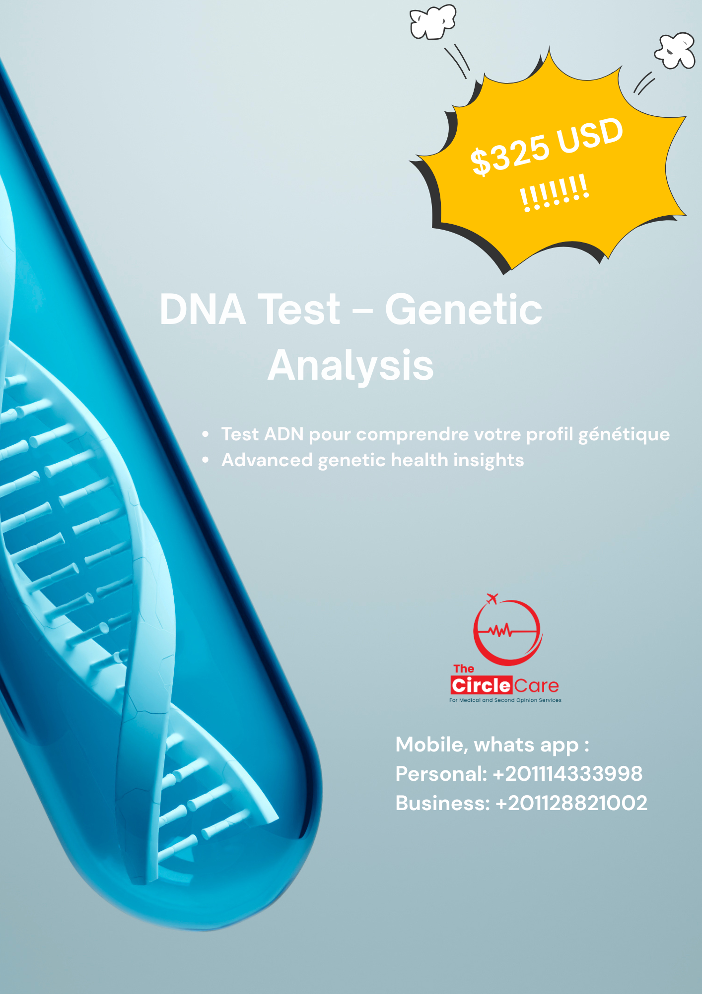 DNA Test in Egypt | Advanced Genetic Analysis – The Circle Care